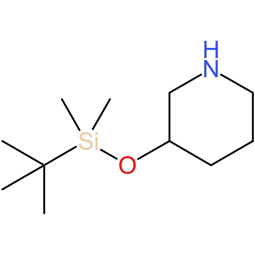 3-(tert-butyldimethylsilyl)oxypiperidine