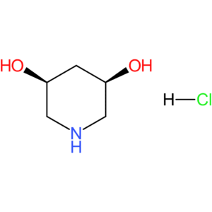cis-piperidine-3,5-diol;hydrochloride