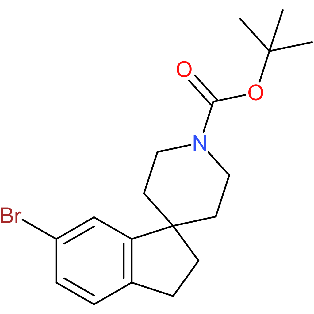 Tert-Butyl 6-Bromo-2,3-Dihydrospiro[Indene-1,4′-Piperidine]-1′-Carboxylate