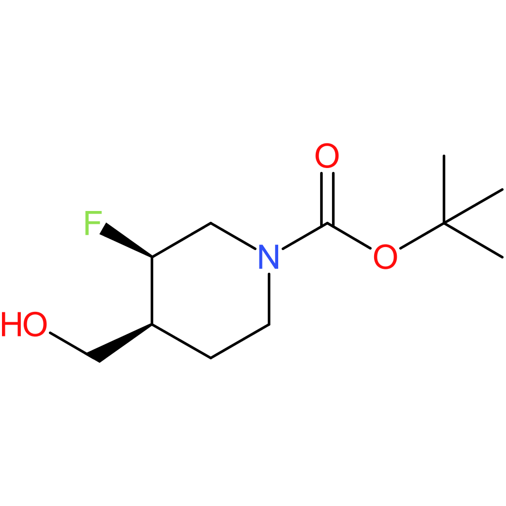 (3R,4S)-tert-Butyl 3-fluoro-4-(hydroxymethyl)piperidine-1-carboxylate