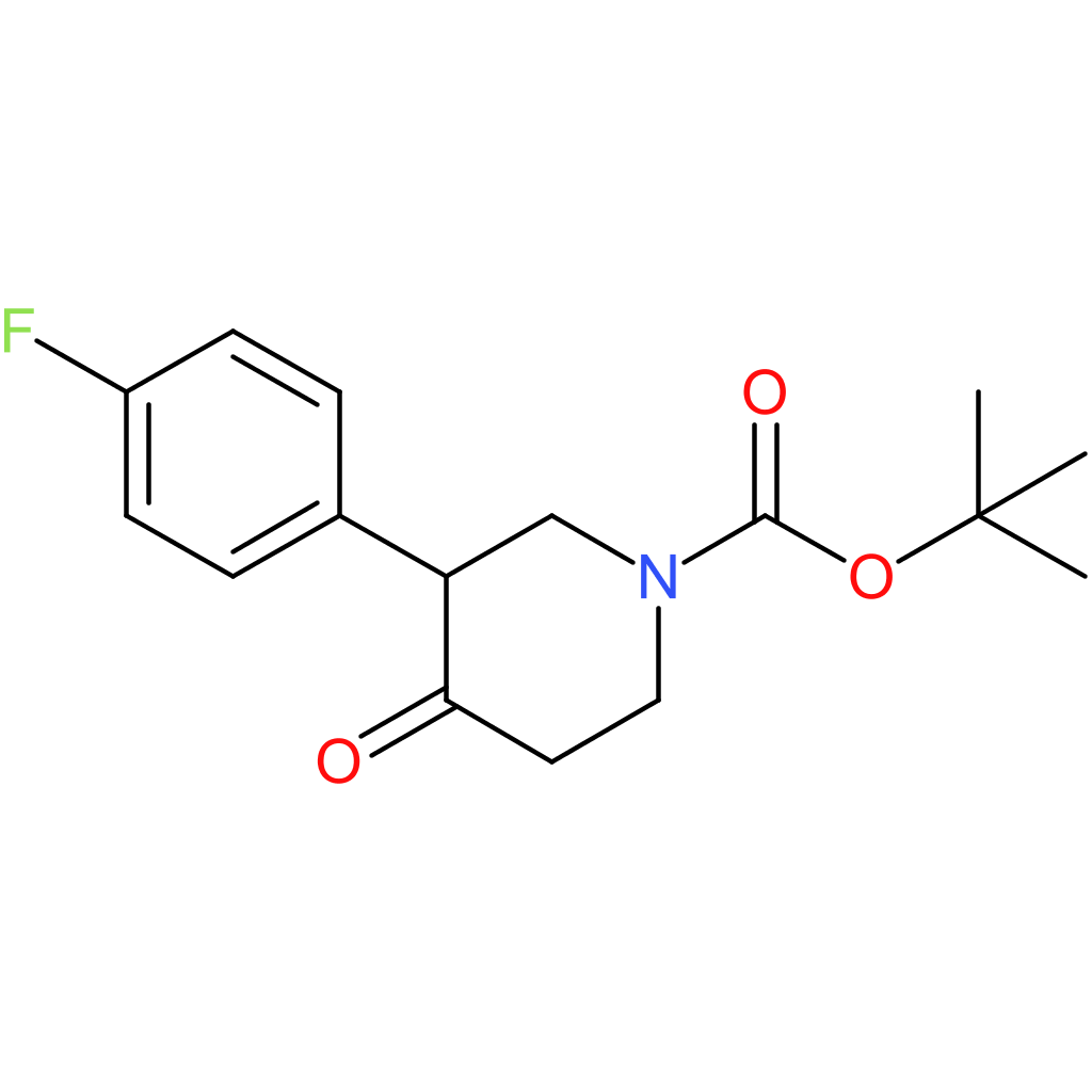 Tert-butyl 3-(4-fluorophenyl)-4-oxopiperidine-1-carboxylate