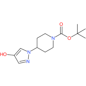 tert-butyl 4-(4-hydroxy-1H-pyrazol-1-yl)piperidine-1-carboxylate