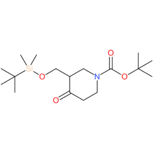 tert-Butyl 3-(((tert-butyldimethylsilyl)oxy)methyl)-4-oxopiperidine-1-carboxylate