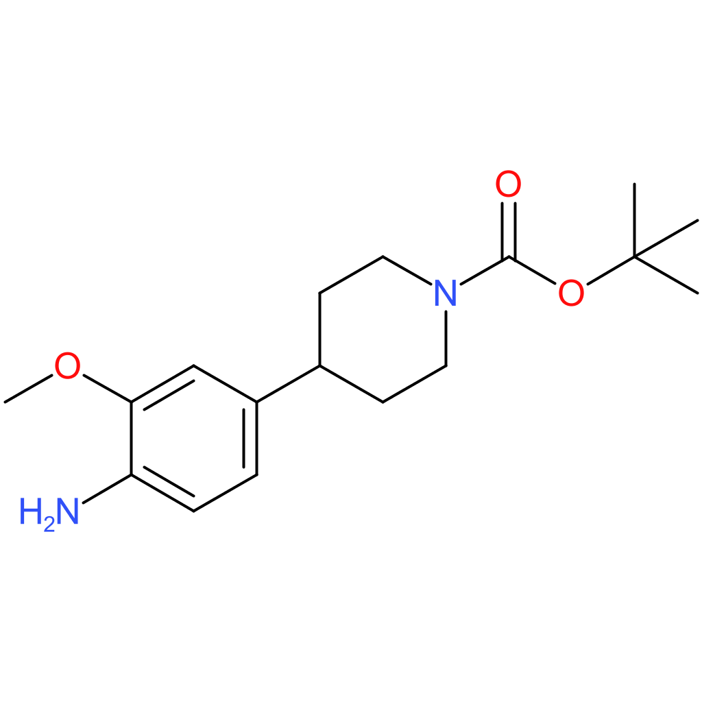 Tert-butyl 4-(4-amino-3-methoxyphenyl)piperidine-1-carboxylate