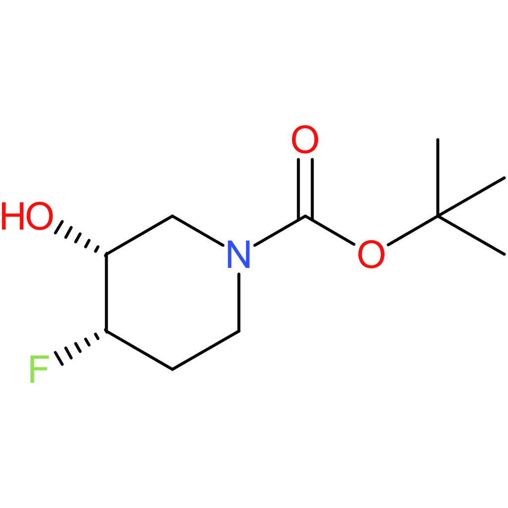 tert-butyl (3R,4S)-4-fluoro-3-hydroxypiperidine-1-carboxylate