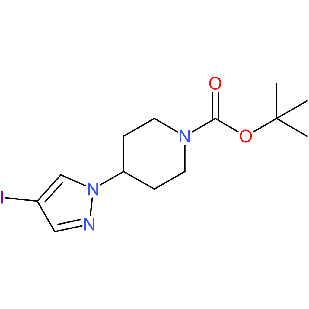 1-Boc-4-(4-Iodo-1H-pyrazol-1-yl)piperidine