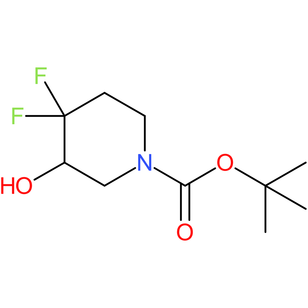tert-butyl 4,4-difluoro-3-hydroxypiperidine-1-carboxylate
