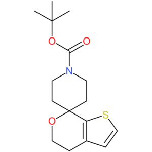 Tert-butyl 4′,5′-dihydrospiro[piperidine-4,7′-thieno[2,3-c]pyran]-1-carboxylate