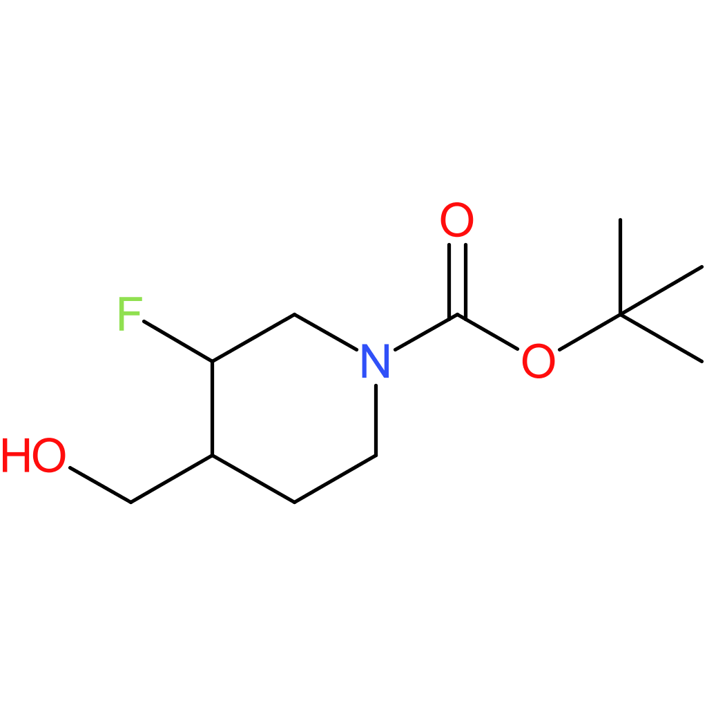 tert-butyl 3-fluoro-4-(hydroxymethyl)piperidine-1-carboxylate