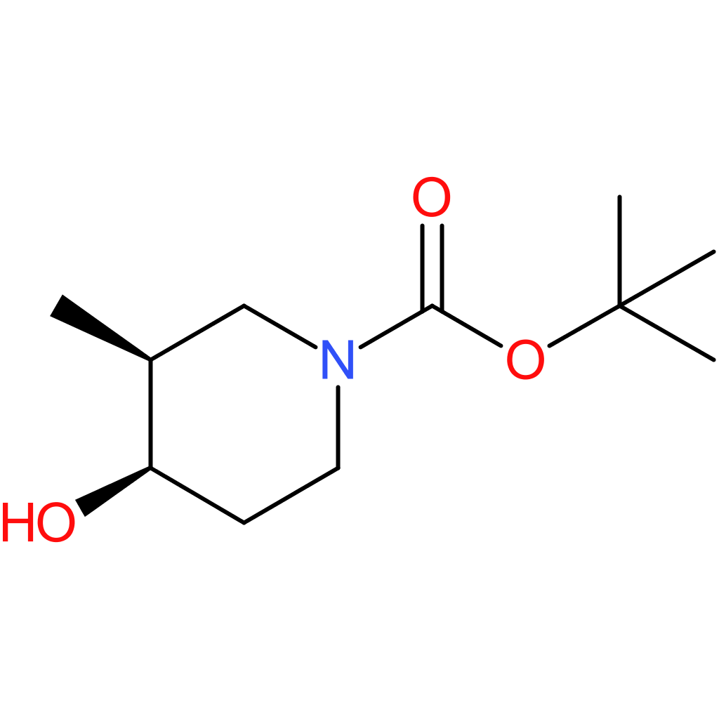 tert-butyl (3S,4R)-4-hydroxy-3-methyl-piperidine-1-carboxylate