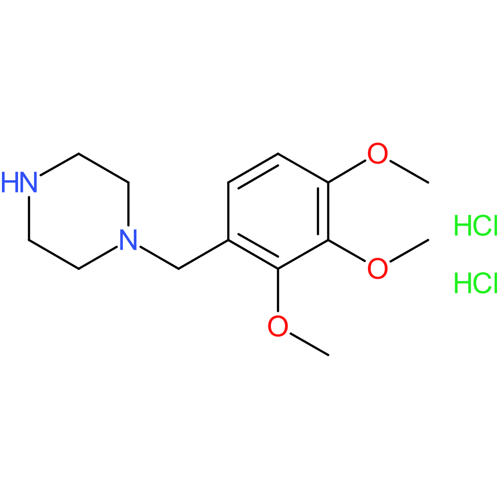 1-(2,3,4-Trimethoxybenzyl)piperazine dihydrochloride