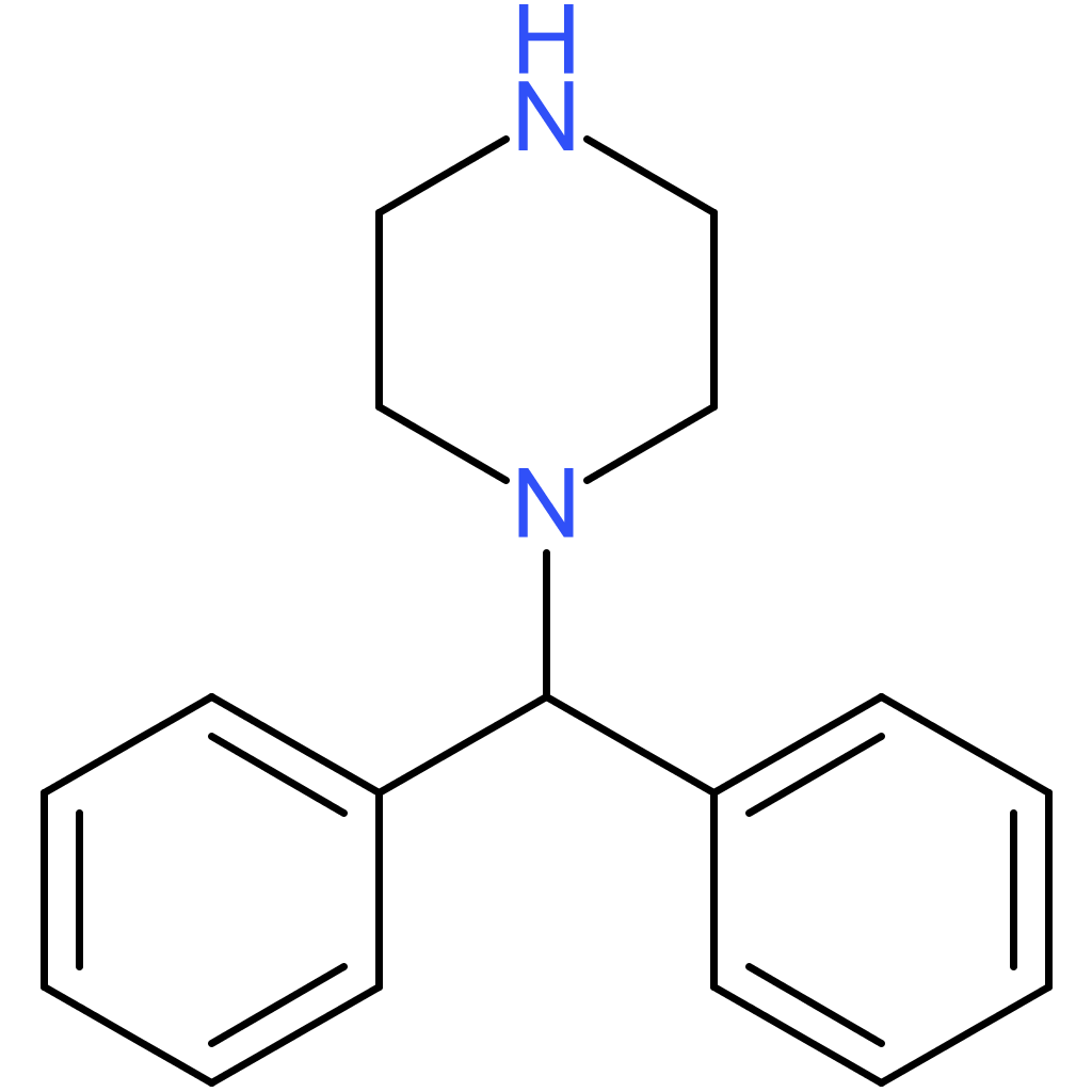1-(Diphenylmethyl)piperazine