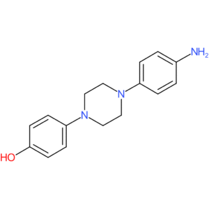 4-[4-(4-Aminophenyl)-1-piperazinyl]phenol