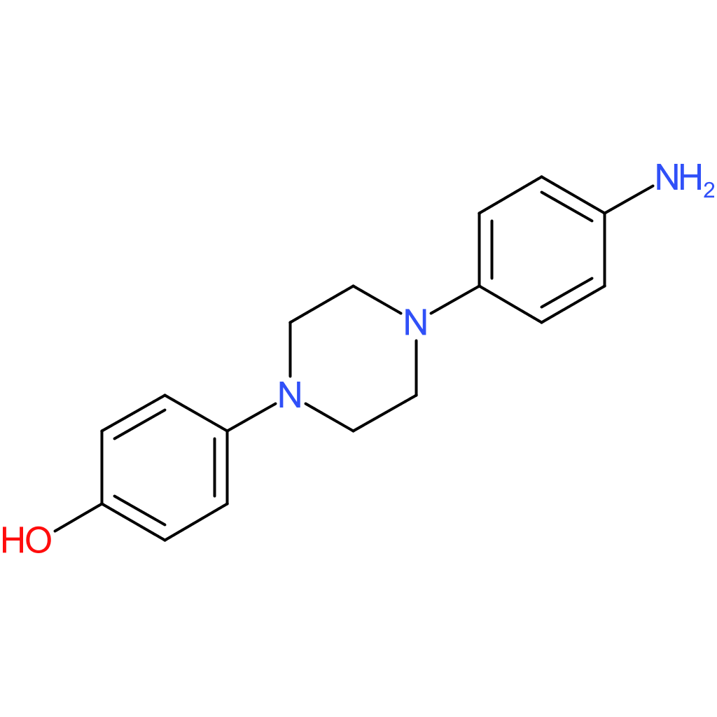 4-[4-(4-Aminophenyl)-1-piperazinyl]phenol