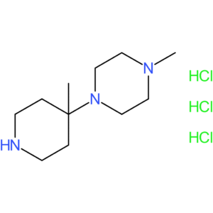 1-Methyl-4-(4-methylpiperidin-4-yl)piperazine trihydrochloride