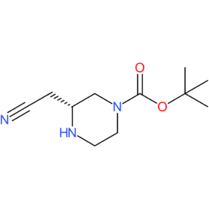 t-Butyl (3R)-3-(cyanomethyl)piperazine-1-carboxylate