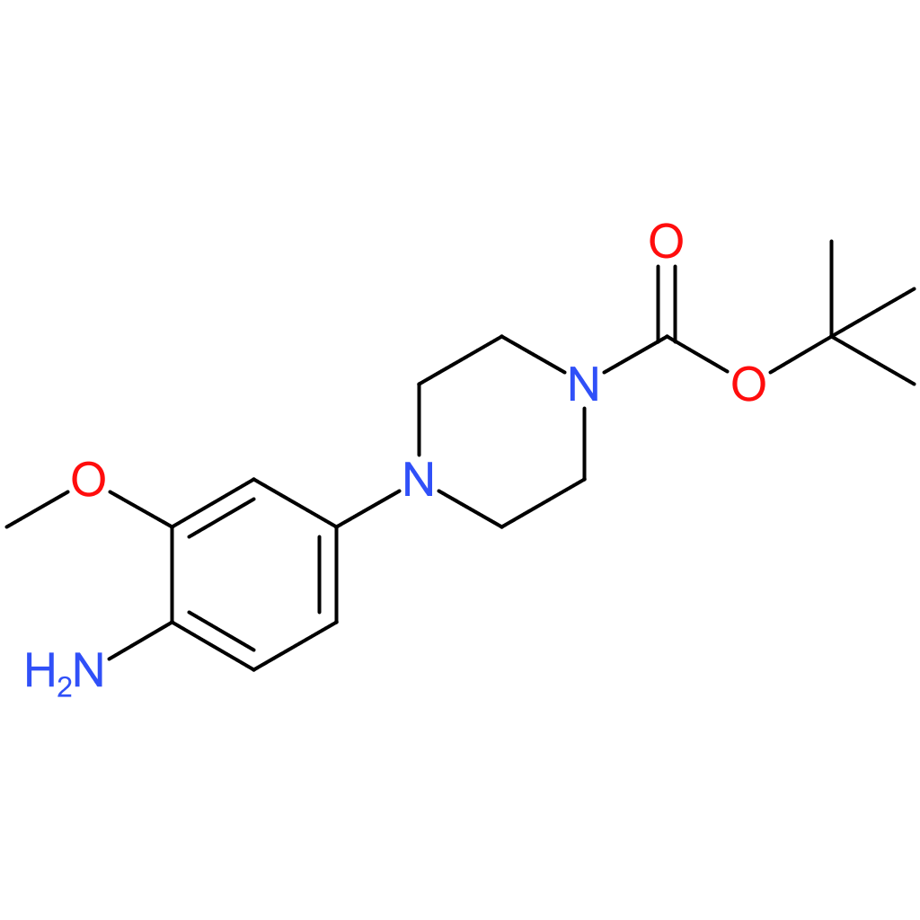 tert-butyl 4-(4-amino-3-methoxyphenyl)piperazine-1-carboxylate