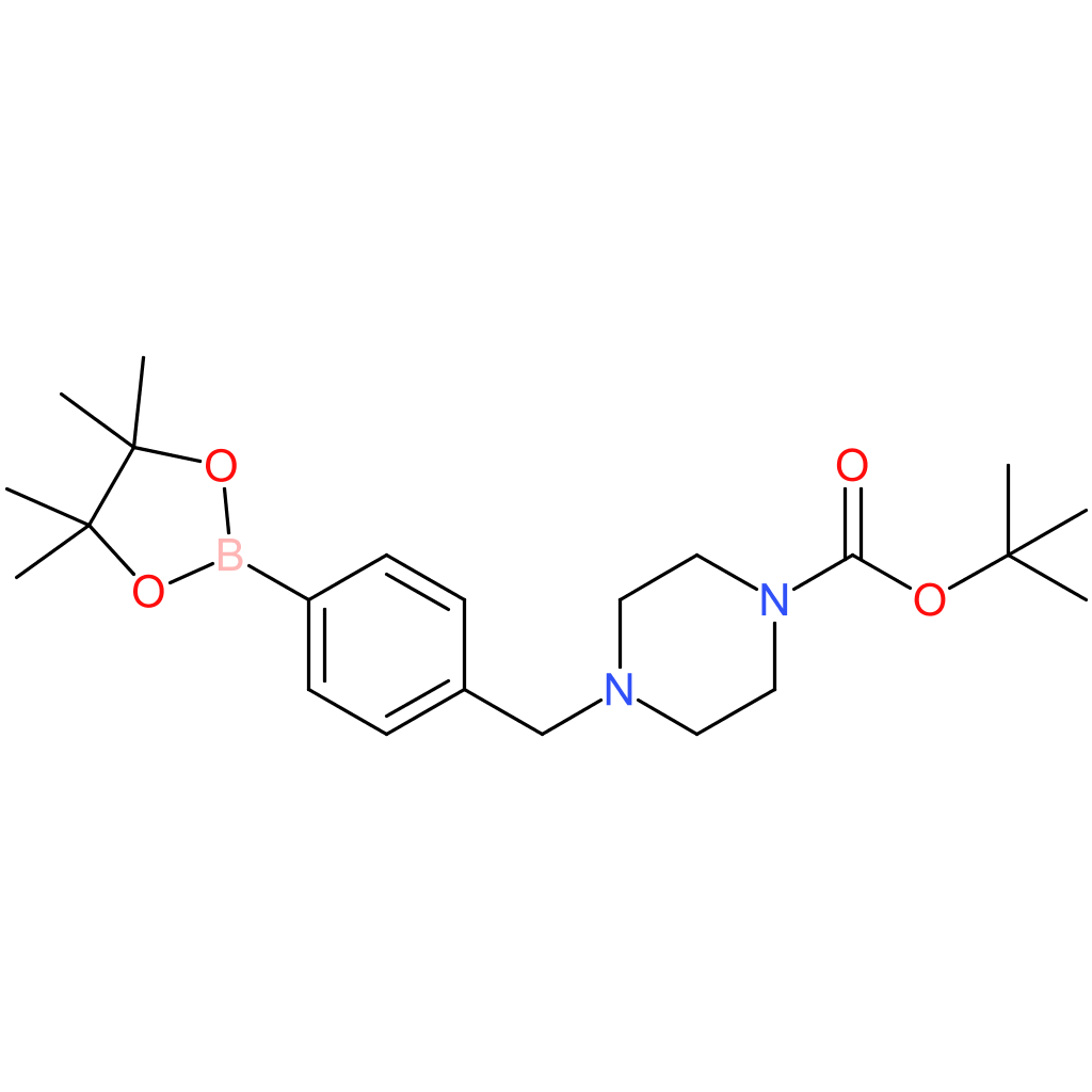 tert-Butyl 4-(4-(4,4,5,5-tetramethyl-1,3,2-dioxaborolan-2-yl)benzyl)piperazine-1-carboxylate