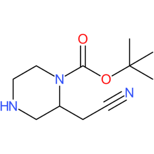 tert-Butyl 2-(cyanomethyl)piperazine-1-carboxylate