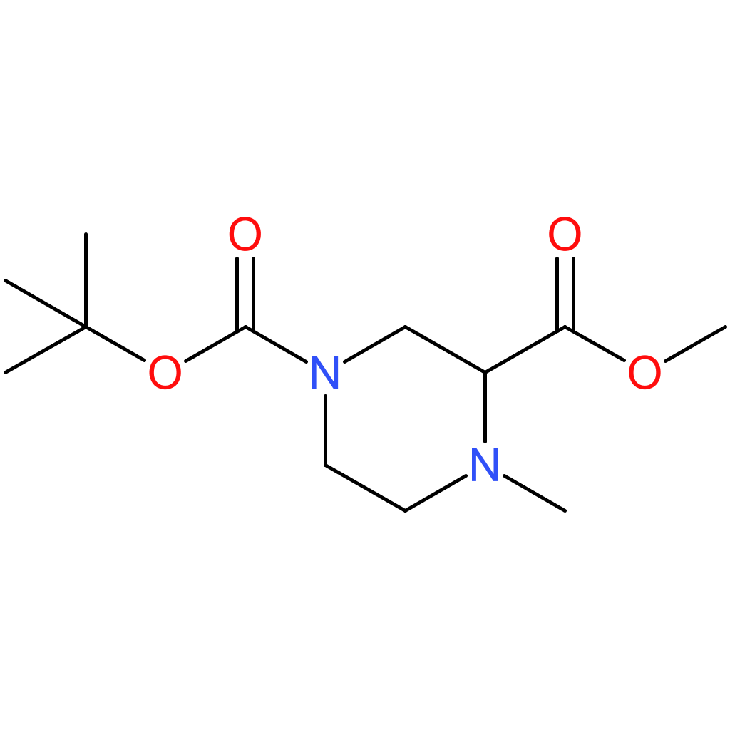 1-tert-Butyl 3-methyl 4-methylpiperazine-1,3-dicarboxylate