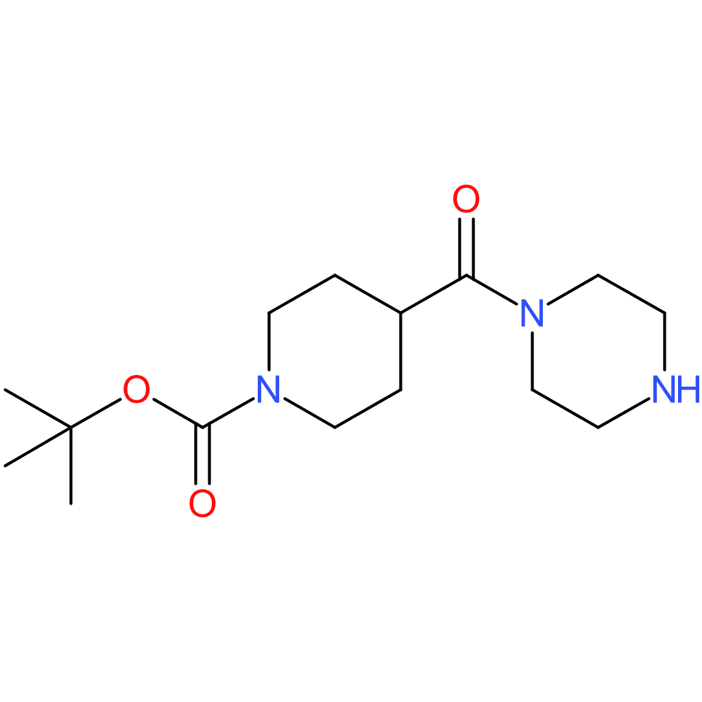 1-Boc-4-(piperazine-1-carbonyl)piperidine