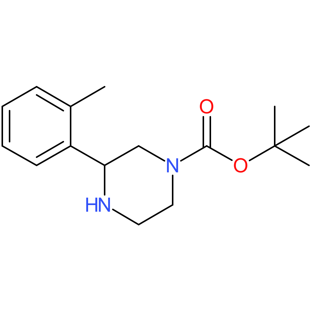 tert-Butyl 3-(o-tolyl)piperazine-1-carboxylate