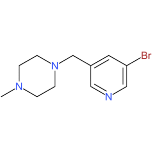 1-((5-Bromopyridin-3-yl)methyl)-4-methylpiperazine