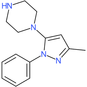 1-(3-Methyl-1-phenyl-5-pyrazolyl)piperazine
