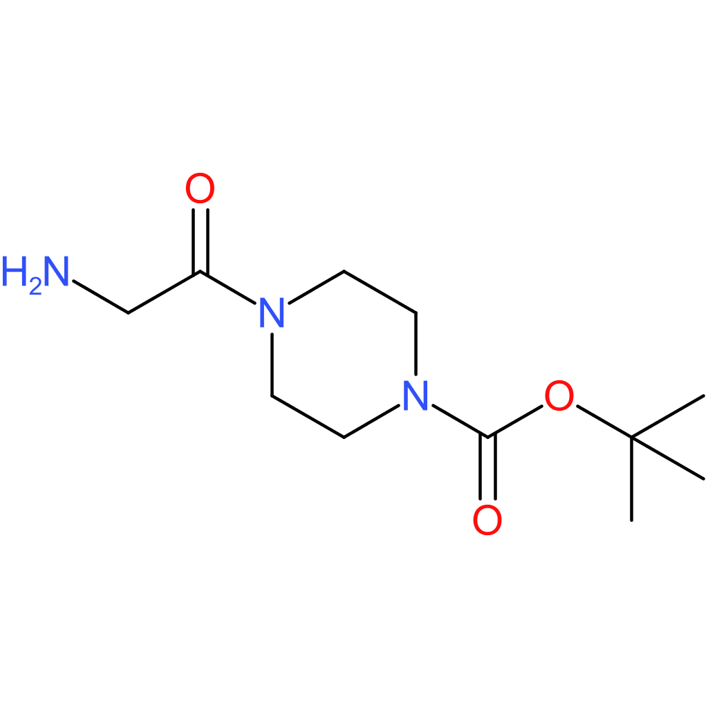 tert-Butyl 4-(2-aminoacetyl)piperazine-1-carboxylate