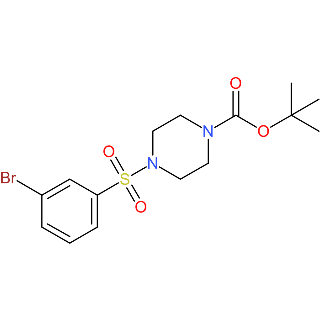 tert-Butyl 4-((3-bromophenyl)sulfonyl)piperazine-1-carboxylate