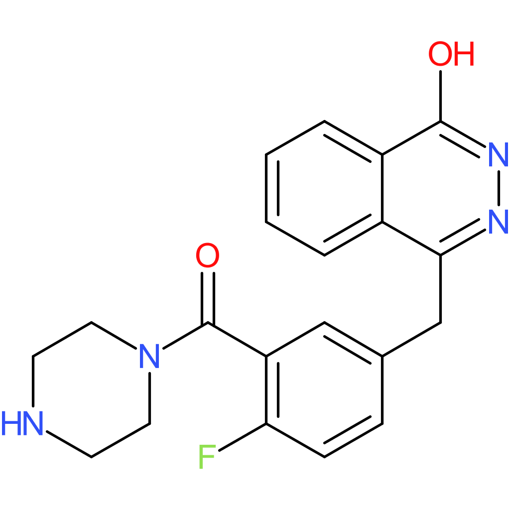 4-(4-Fluoro-3-(piperazine-1-carbonyl)benzyl)phthalazin-1(2H)-one