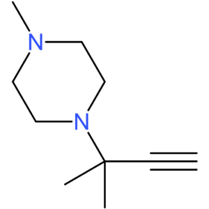 1-Methyl-4-(2-methylbut-3-yn-2-yl)piperazine