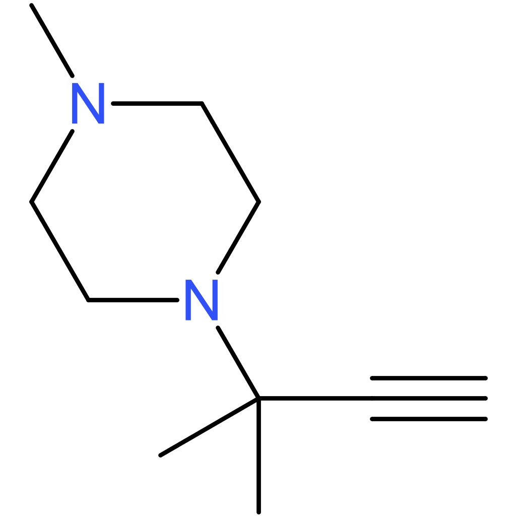 1-Methyl-4-(2-methylbut-3-yn-2-yl)piperazine