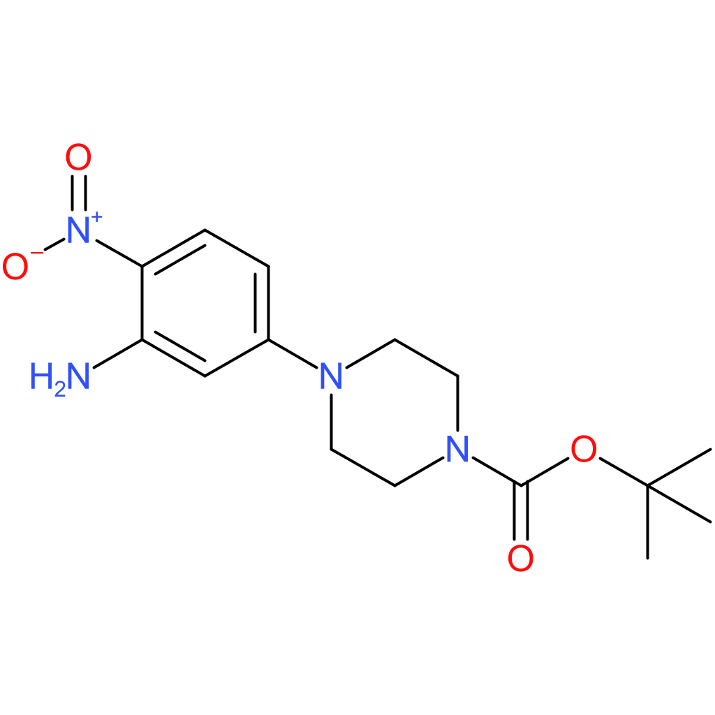 Tert-butyl 4-(3-amino-4-nitrophenyl)piperazine-1-carboxylate