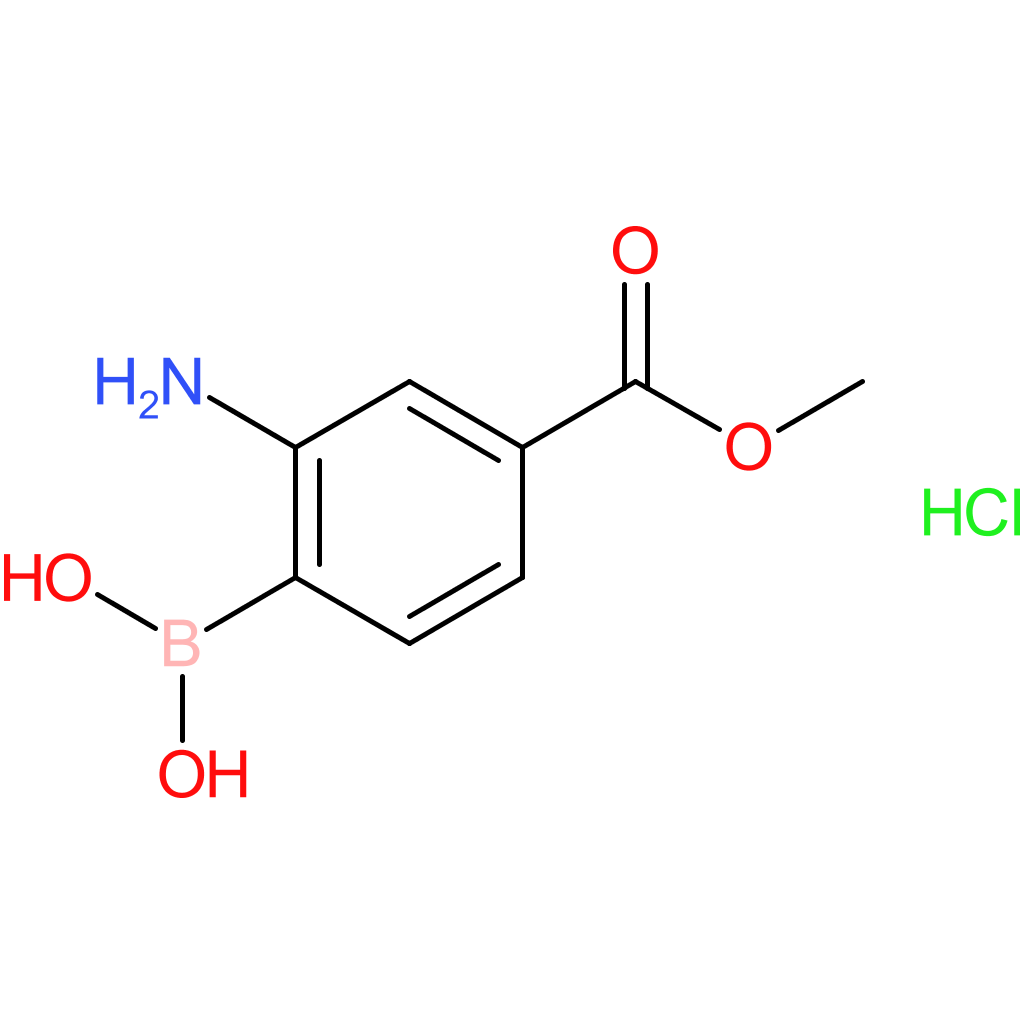 (2-Amino-4-(methoxycarbonyl)phenyl)boronic acid hydrochloride