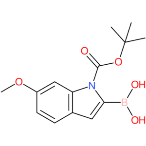 (1-(tert-Butoxycarbonyl)-6-methoxy-1H-indol-2-yl)boronic acid