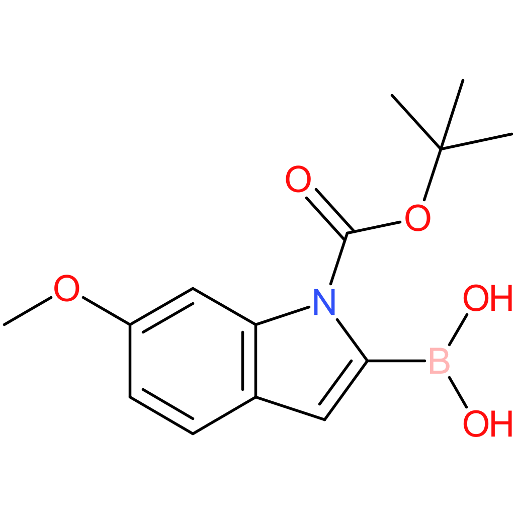 (1-(tert-Butoxycarbonyl)-6-methoxy-1H-indol-2-yl)boronic acid