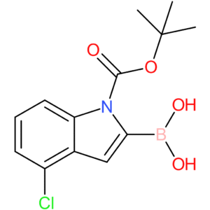 (1-(tert-Butoxycarbonyl)-4-chloro-1H-indol-2-yl)boronic acid