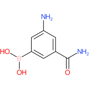 3-Amino-5-carbamoylphenylboronic acid