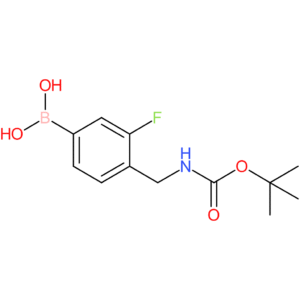 (4-(((Tert-Butoxycarbonyl)amino)methyl)-3-fluorophenyl)boronic acid