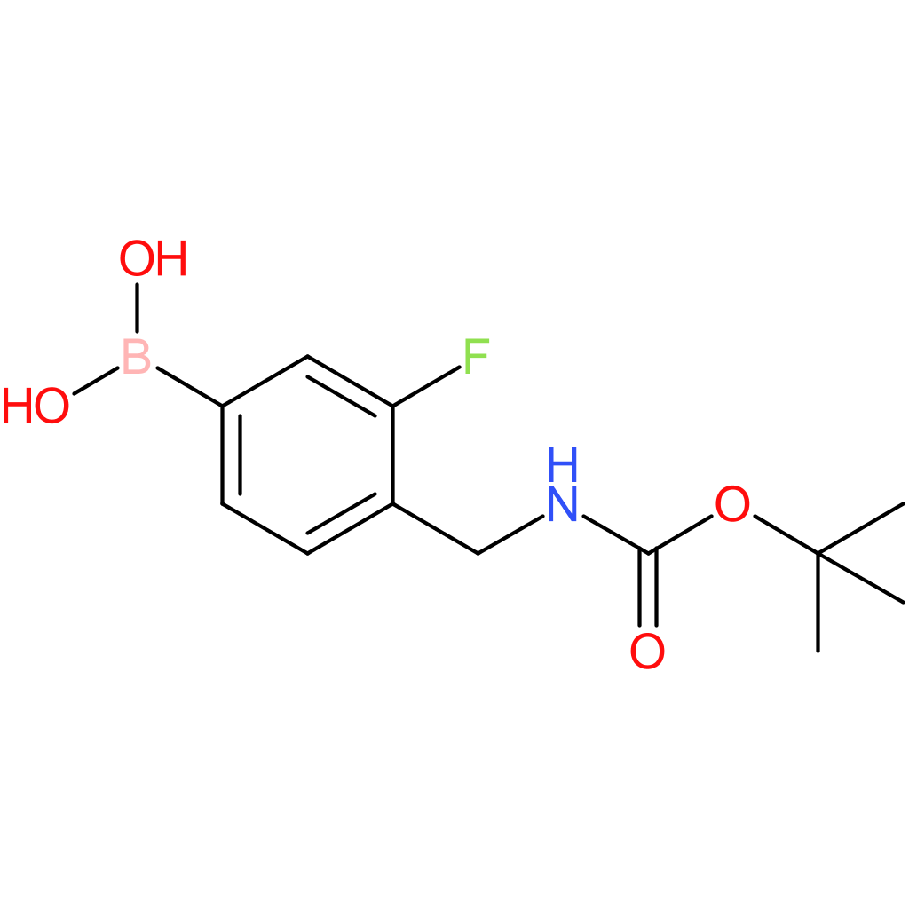 (4-(((Tert-Butoxycarbonyl)amino)methyl)-3-fluorophenyl)boronic acid