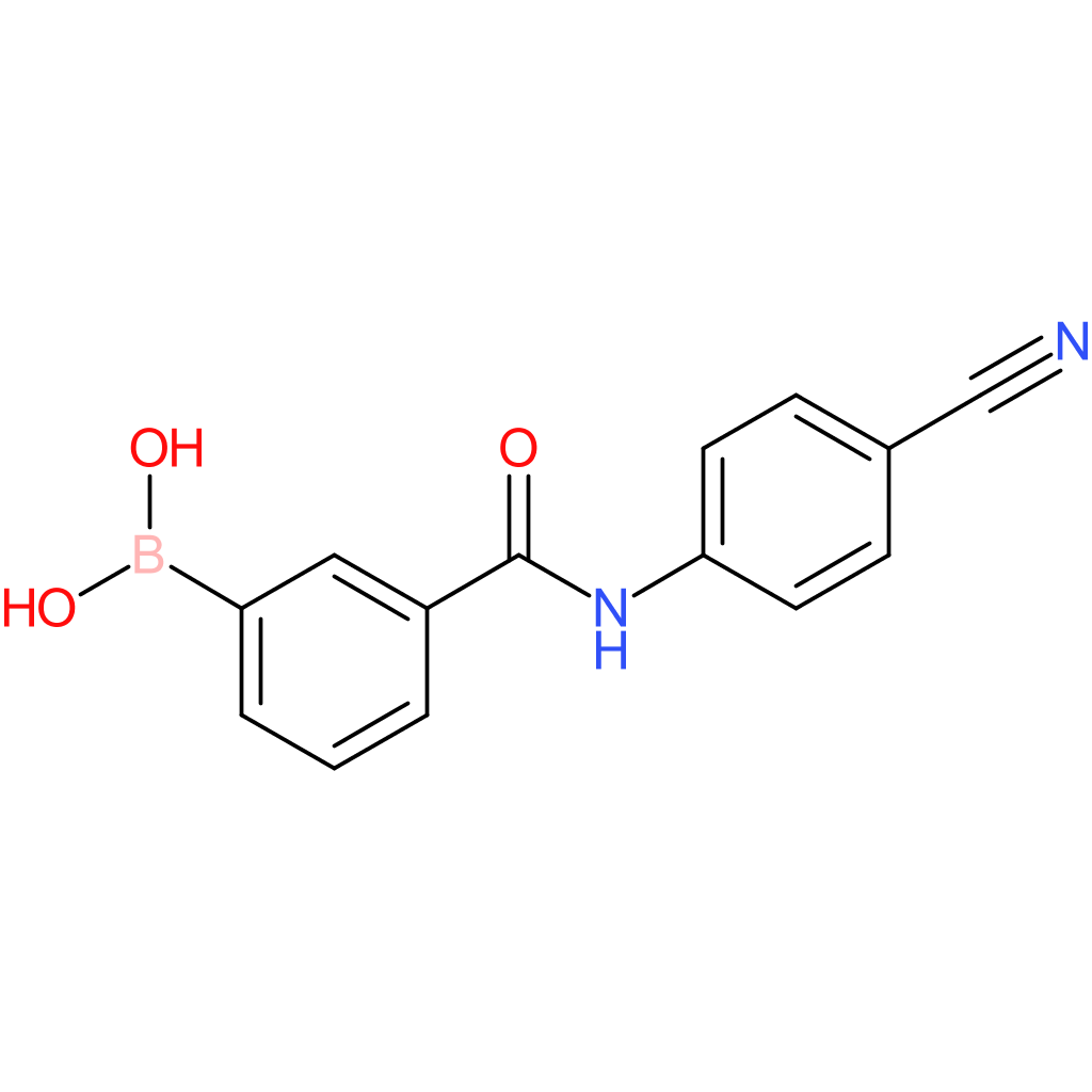 (3-((4-Cyanophenyl)carbamoyl)phenyl)boronic acid