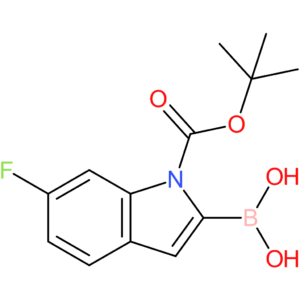 (1-(tert-Butoxycarbonyl)-6-fluoro-1H-indol-2-yl)boronic acid