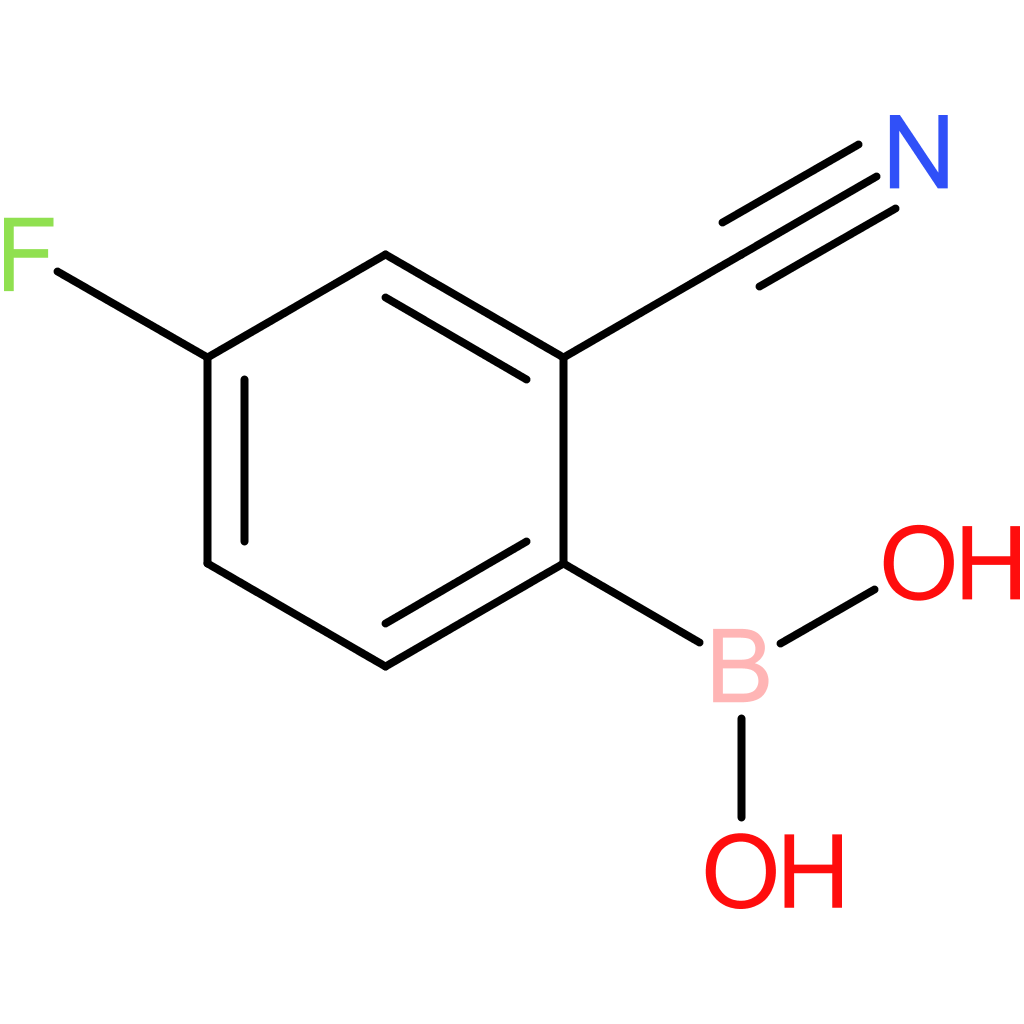 (2-Cyano-4-fluorophenyl)boronic acid