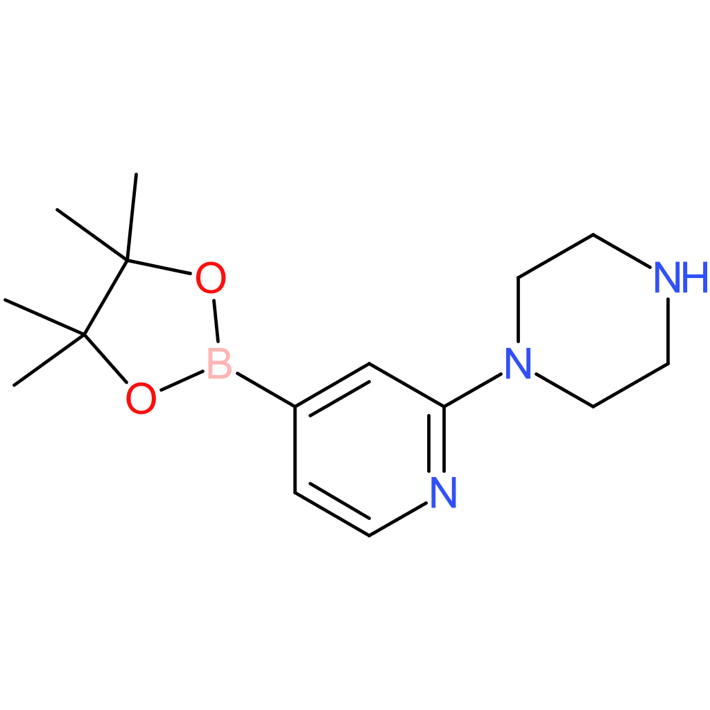 1-(4-(4,4,5,5-Tetramethyl-1,3,2-dioxaborolan-2-yl)pyridin-2-yl)piperazine