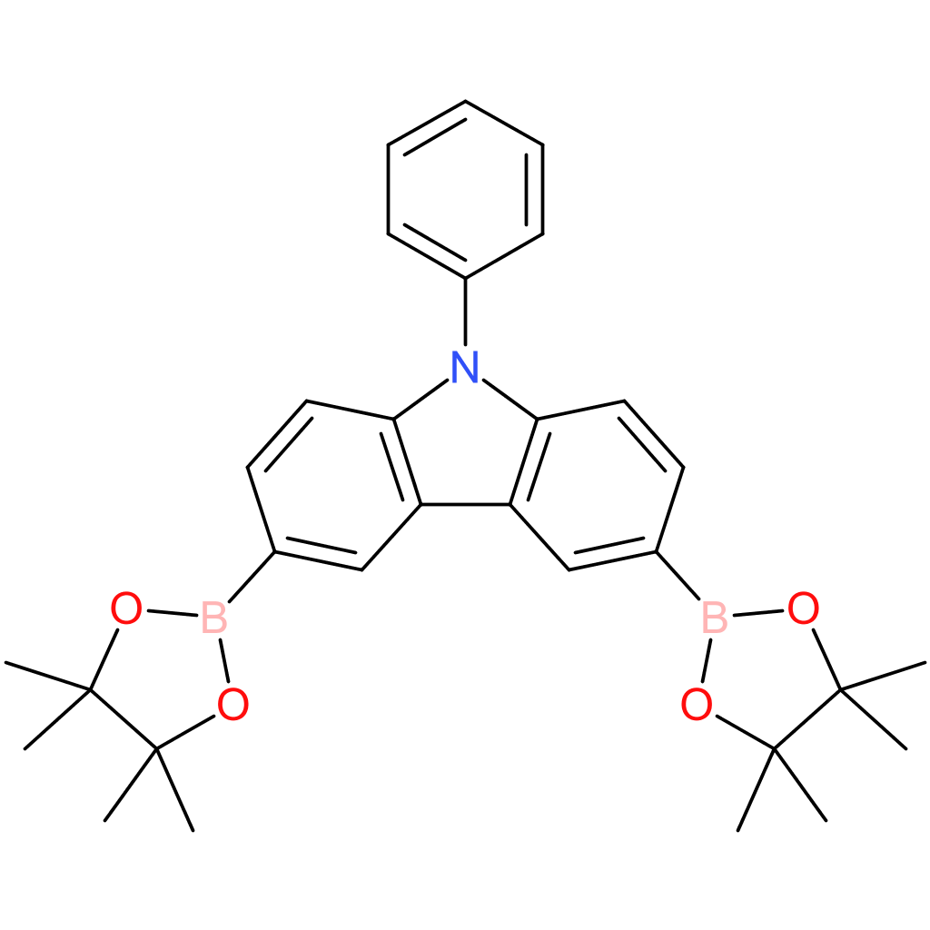 9-Phenyl-3,6-bis(4,4,5,5-tetramethyl-1,3,2-dioxaborolan-2-yl)-9H-carbazole