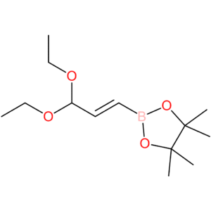 (E)-2-(3,3-Diethoxyprop-1-en-1-yl)-4,4,5,5-tetramethyl-1,3,2-dioxaborolane