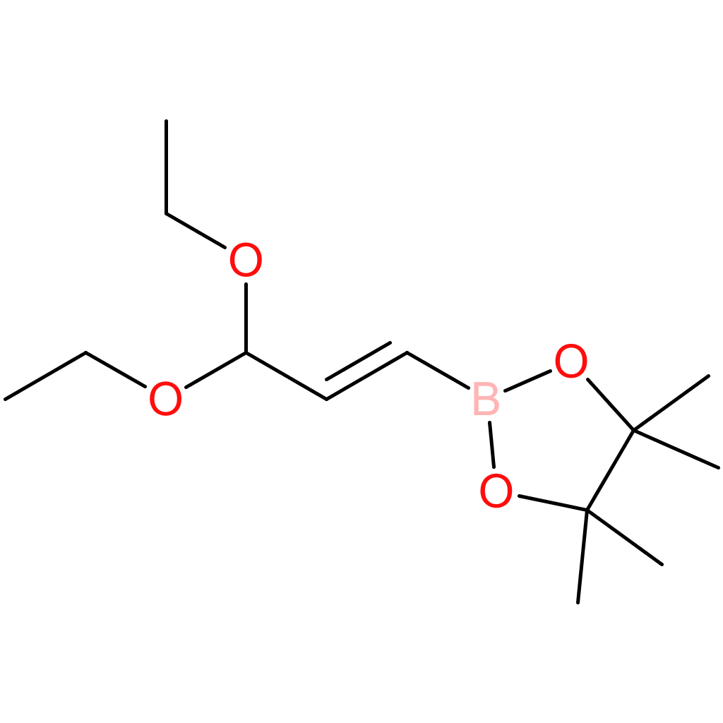 (E)-2-(3,3-Diethoxyprop-1-en-1-yl)-4,4,5,5-tetramethyl-1,3,2-dioxaborolane
