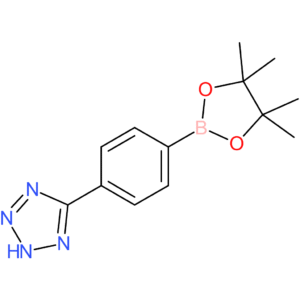 2H-Tetrazole, 5-[4-(4,4,5,5-tetramethyl-1,3,2-dioxaborolan-2-yl)phenyl]-