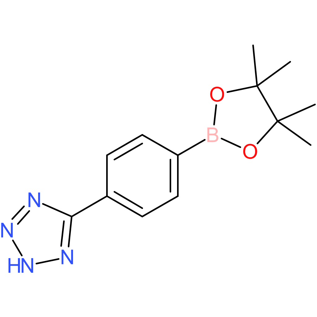 2H-Tetrazole, 5-[4-(4,4,5,5-tetramethyl-1,3,2-dioxaborolan-2-yl)phenyl]-